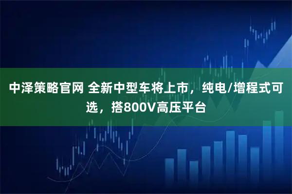 中泽策略官网 全新中型车将上市，纯电/增程式可选，搭800V高压平台